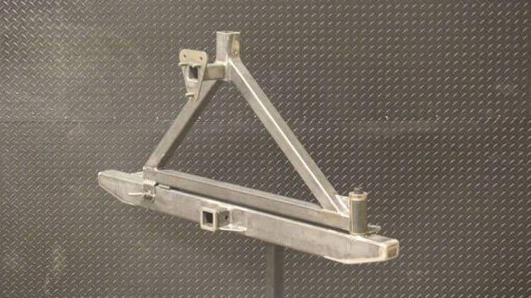 Throttle Down Kustoms - Rear Bumper Tire Carrier Receiver Hitch - Image 5