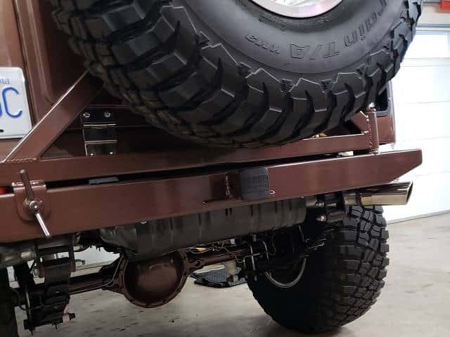 Throttle Down Kustoms - Rear Bumper Tire Carrier Receiver Hitch - Image 2
