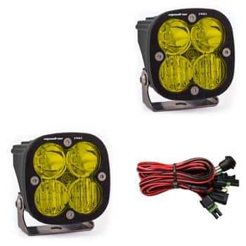 Bumper Accessories - LED Lights  - Baja Designs - Baja Designs Squadron Pro Amber Driving Combo Lights