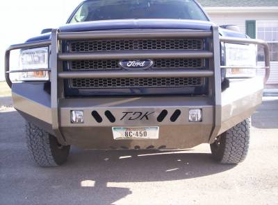 Throttle Down Kustoms - 2005-2007 Ford Super Duty Bumper Grille Guard - Image 4