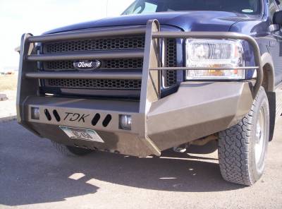 Throttle Down Kustoms - 2005-2007 Ford Super Duty Bumper Grille Guard - Image 5