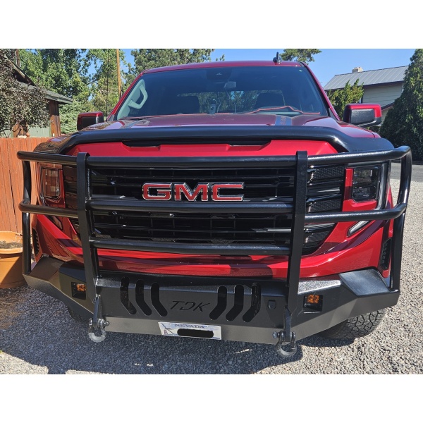 2001-2023 GMC Sierra 1500 Bumper with Grille Guard - Image 3
