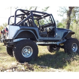 Cj Ladder Frame 1976-1986 CJ7 Jeep Frame - Throttle Down Kustoms