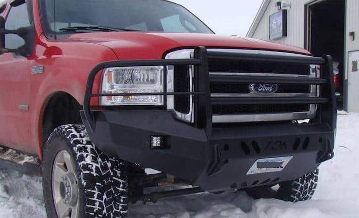 Durable ford bumper