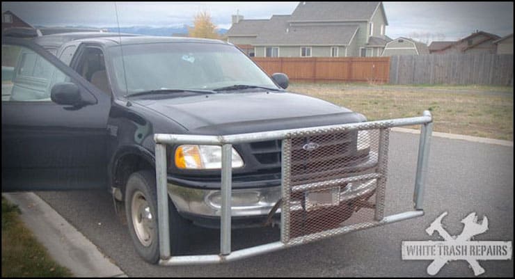 Grill protector for deals car