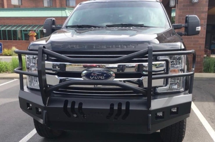 Ford mayhem steel bumper