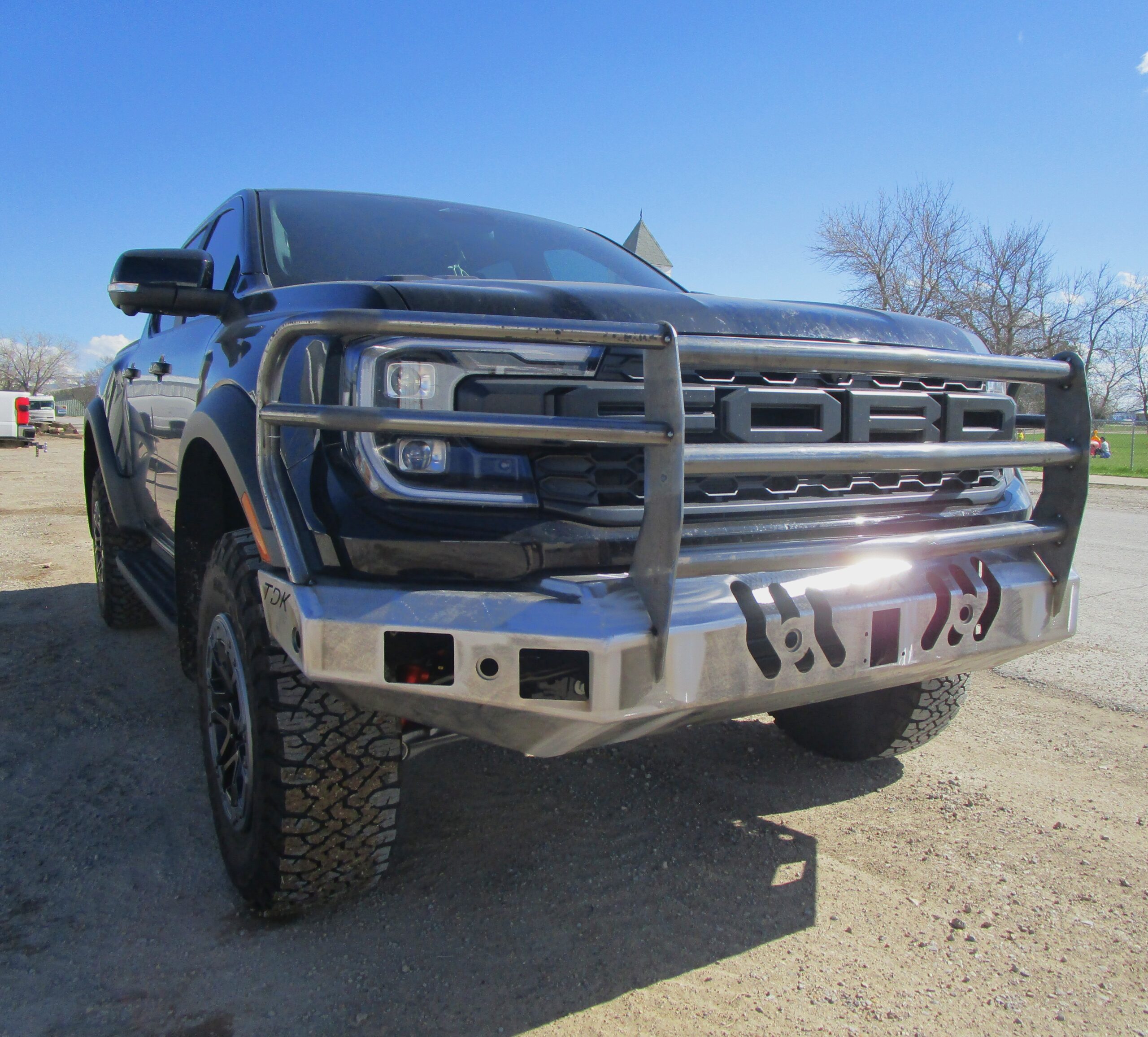 2024-2025 Ford Ranger Raptor Bumper with Grille Guard - Image 3