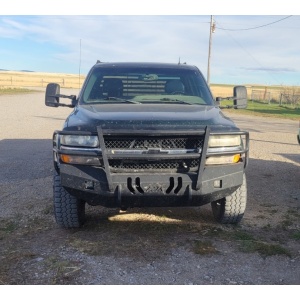 2001-2002 Chevrolet Silverado HD Bumper with Grille Guard